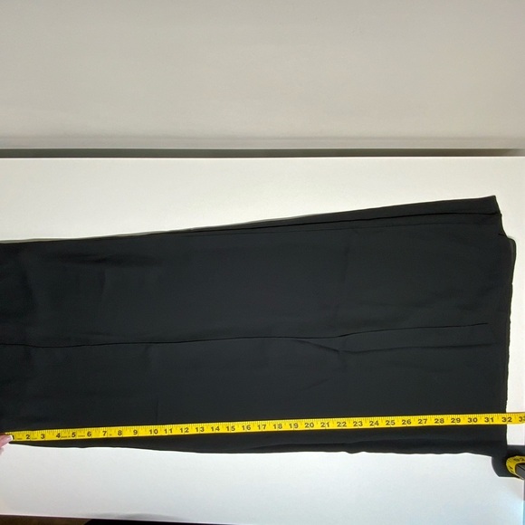NWT | Krisa | Palazzo Slit Front Pants | Black | Medium - Picture 13 of 14